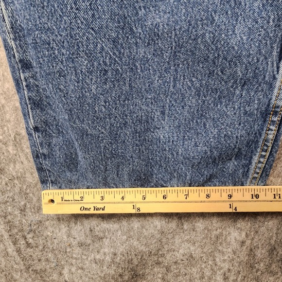 Arizona‎ Skater Jean Womens Sz 15 Blue Distressed Wide Leg Slouchy High Rise NEW - Picture 10 of 10